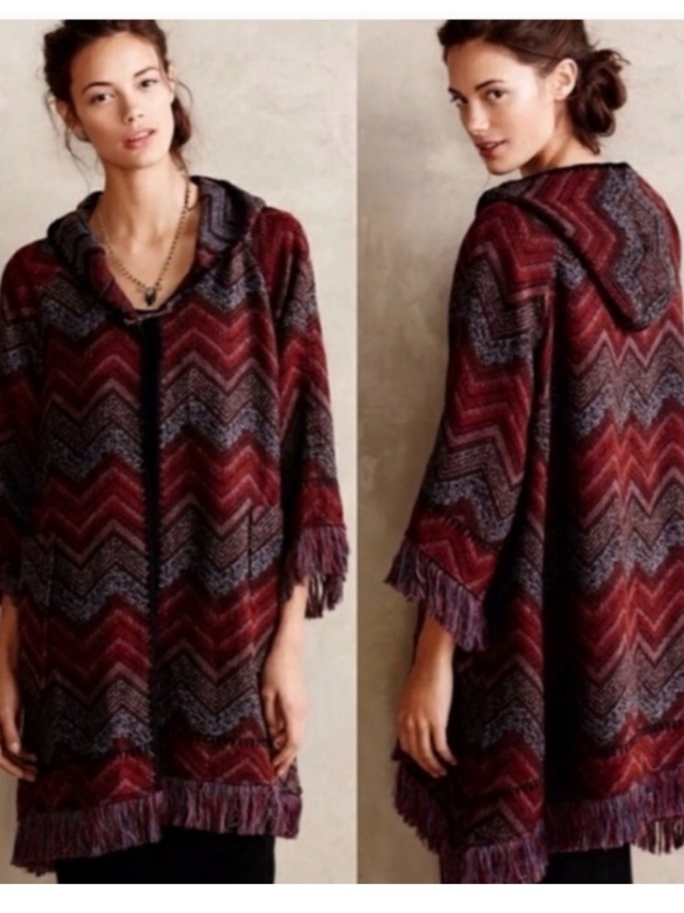 Anthropologie HEI HEI Messina Sweater Coat